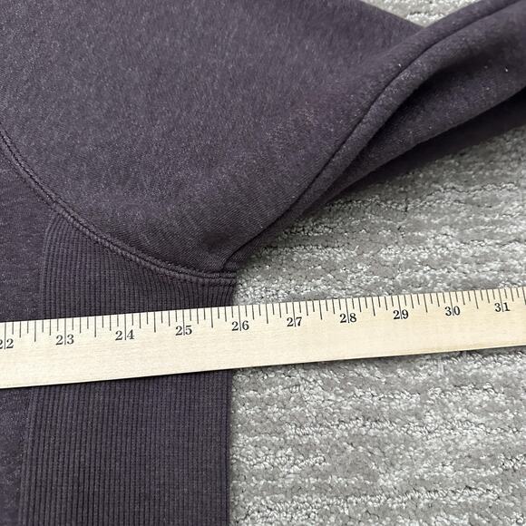 Carhartt Sweatshirt Womens 2XL Purple Crewneck Sleeve Graphic Fleece Pullover - Picture 11 of 12